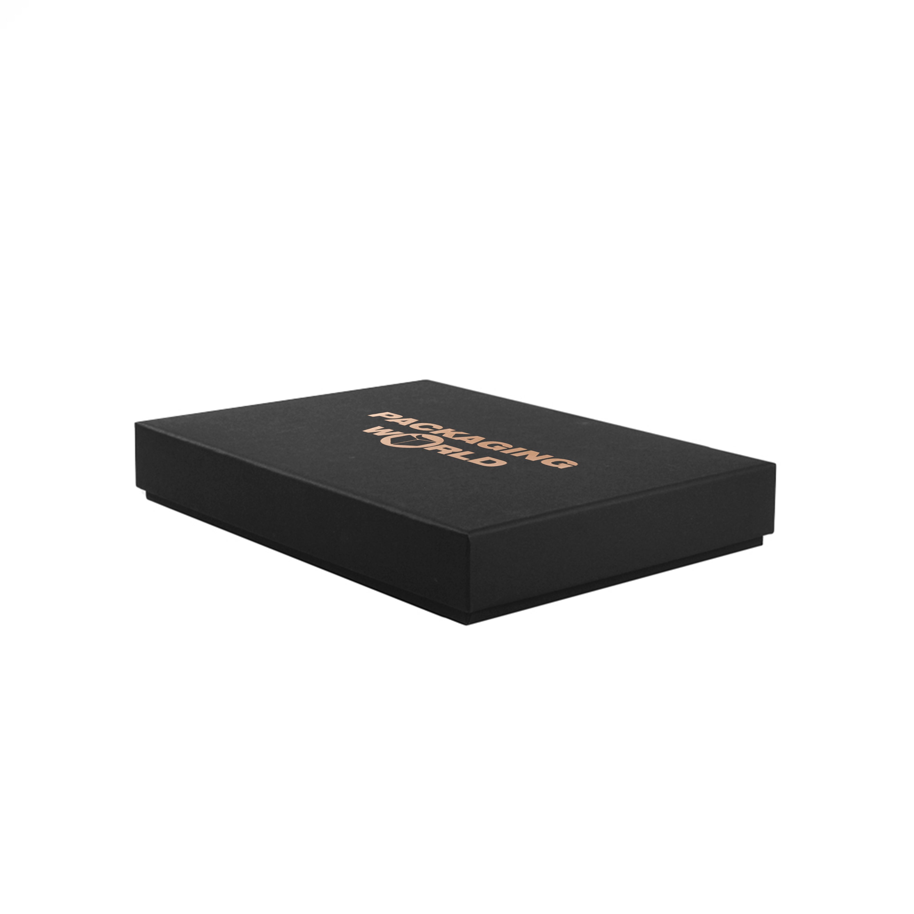 Black Foil Printed A5 Luxury Rigid Presentation Gift Box