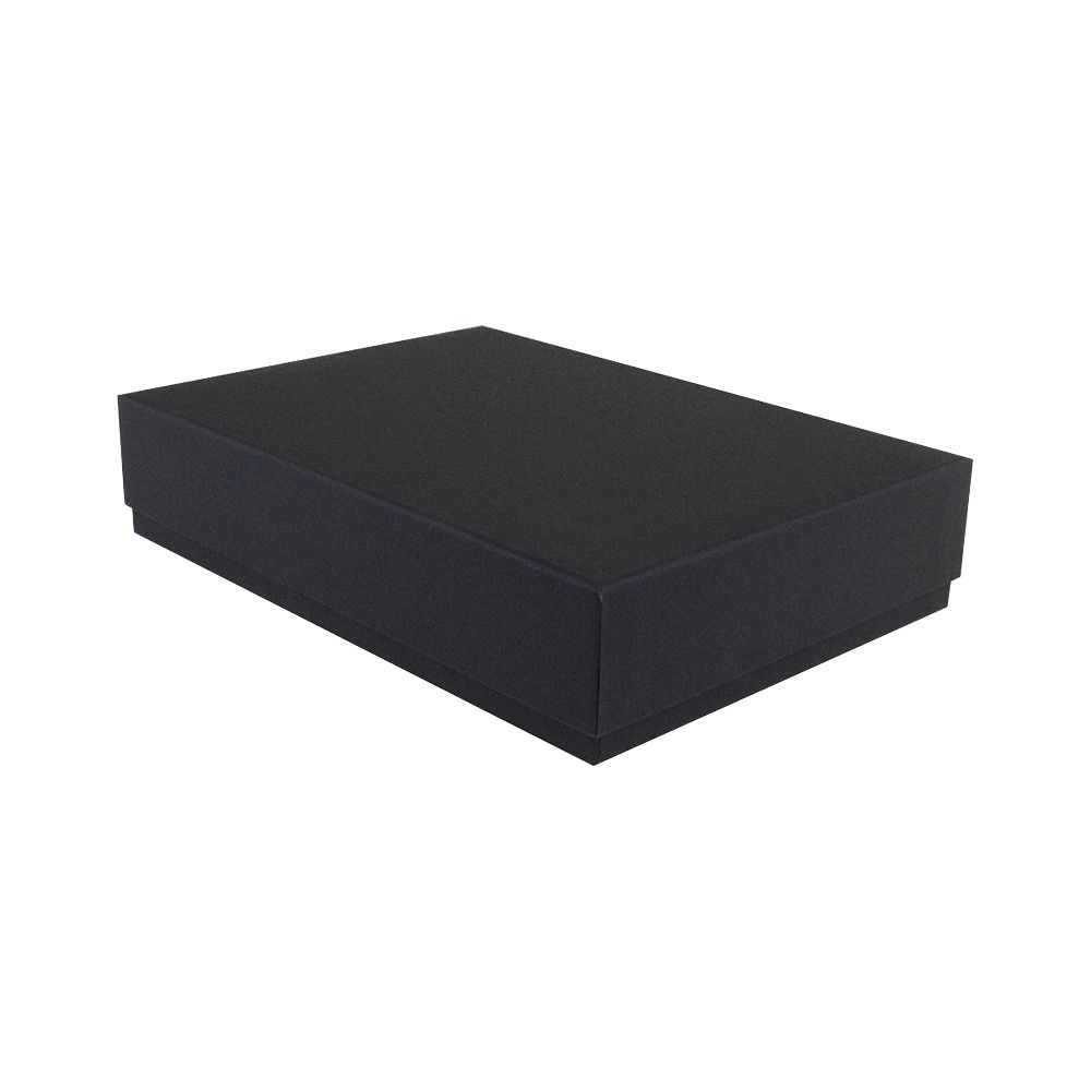 Black Digital Printed A5 Deep Luxury Rigid Presentation Gift Box