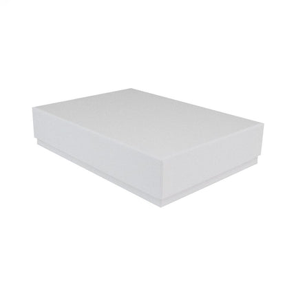 White Digital Printed A5 Deep Luxury Rigid Presentation Gift Box