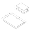 A6 Luxury Rigid Presentation Gift Box (20mm)