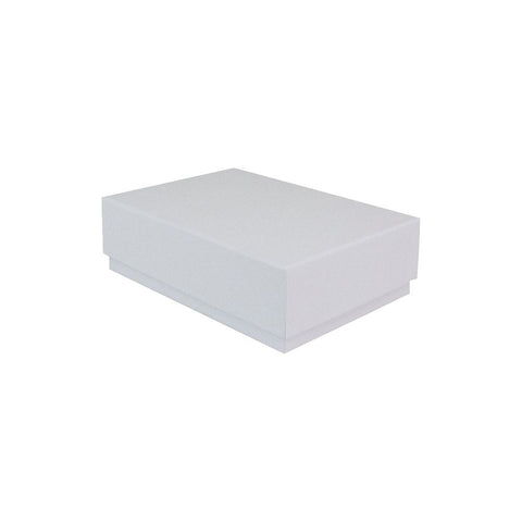 White A6 Deep Luxury Rigid Presentation Gift Box | Eco Kraft Box
