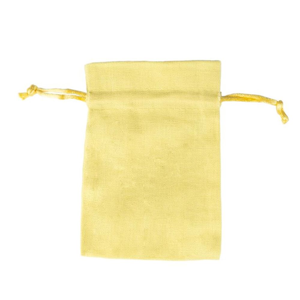 Rectangular Cotton Linen Bag Large | Rope Drawstring Bag – Packaging World