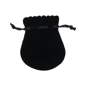 Black Bell Deluxe Velvet Jewellery Gift Bag Medium | Anti-tarnish