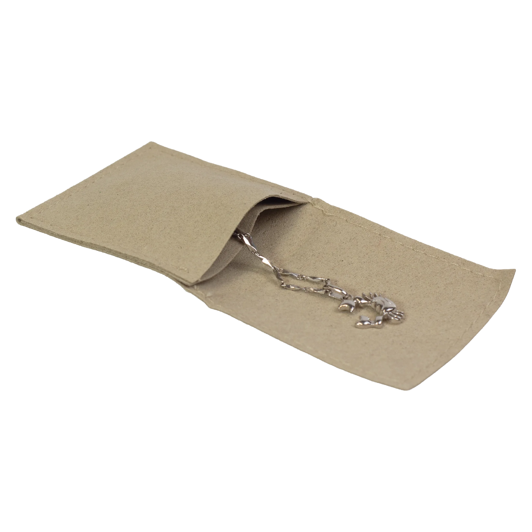 Small Microfibre Jewellery Pouch