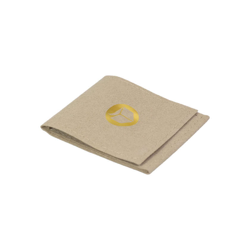 Foil Branded Small Microfibre Jewellery Pouch