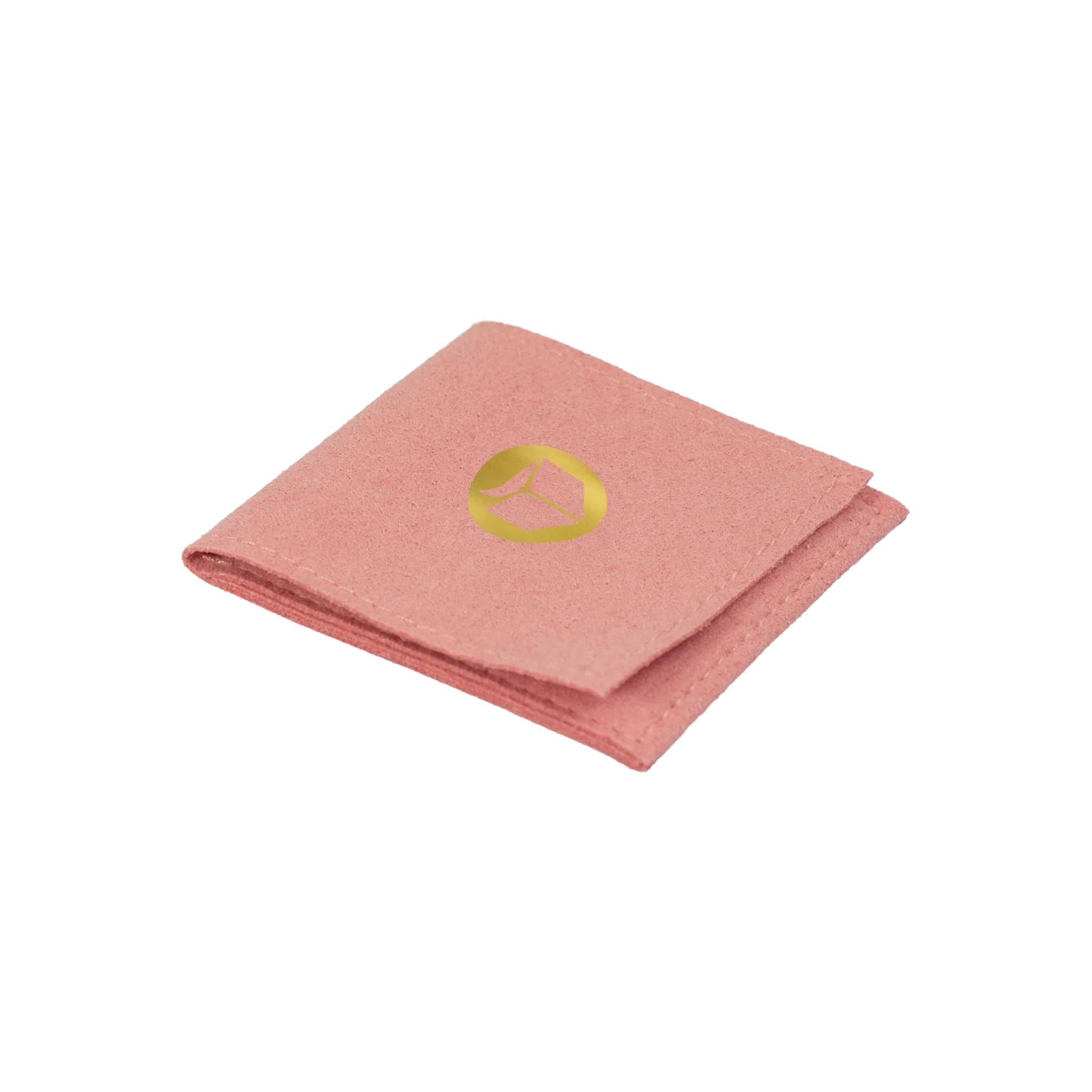Foil Branded Small Microfibre Jewellery Pouch