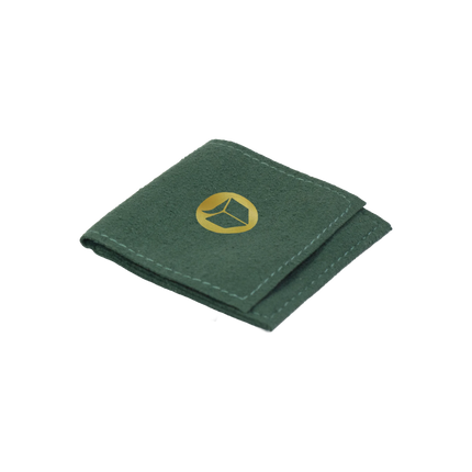 Foil Branded Small Microfibre Jewellery Pouch