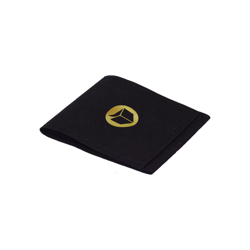 Foil Branded Small Microfibre Jewellery Pouch