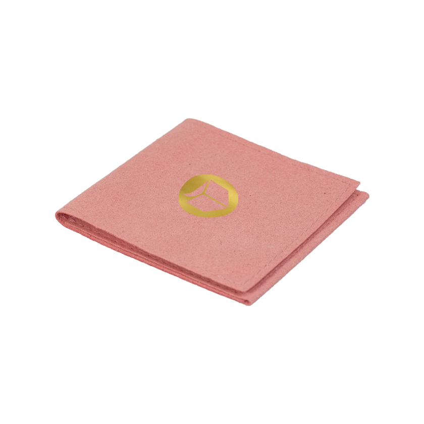 Foil Branded Medium Microfibre Jewellery Pouch