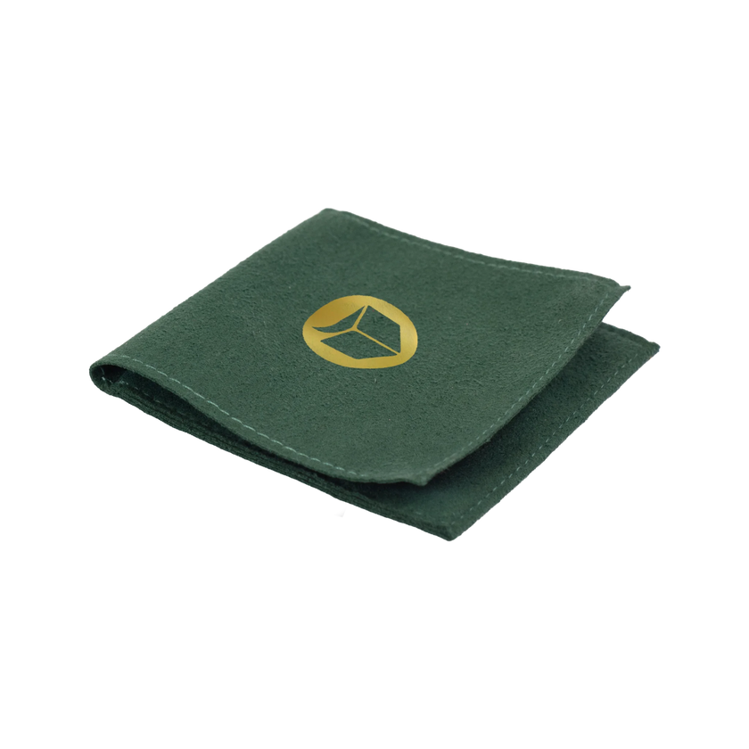 Foil Branded Medium Microfibre Jewellery Pouch