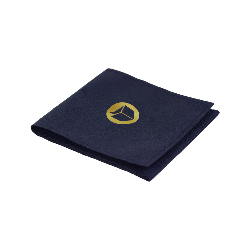 Foil Branded Medium Microfibre Jewellery Pouch