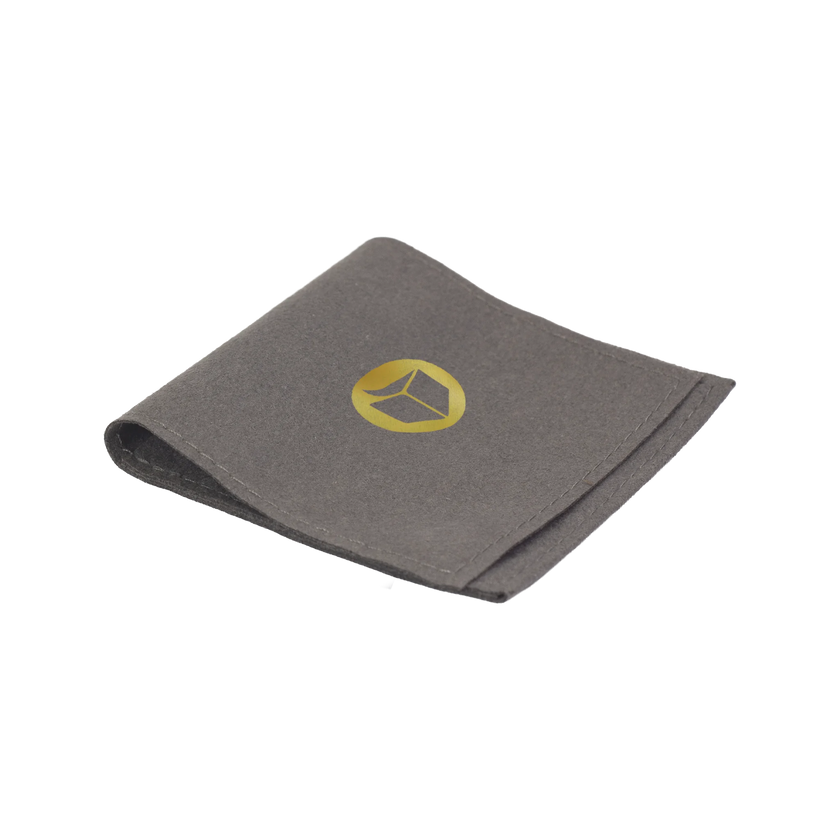 Foil Branded Medium Microfibre Jewellery Pouch