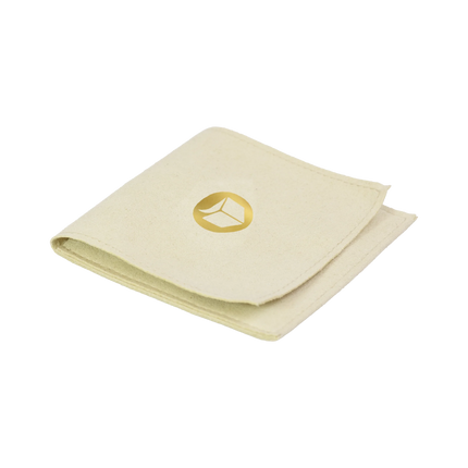 Foil Branded Medium Microfibre Jewellery Pouch