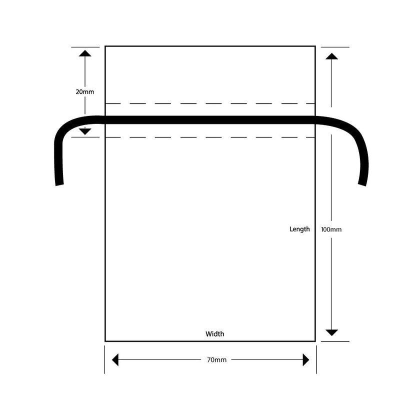 48 Small Premium Organza Gift Pouches