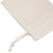 White Rectangular Cotton Bag 7x10cm | Cotton Drawstring Bag