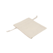 White Rectangular Cotton Bag 10x12cm | Cotton Drawstring Bag