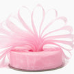 Pink Premium Organza Ribbon | 25mm x 45m | Gift Wrap Ribbon