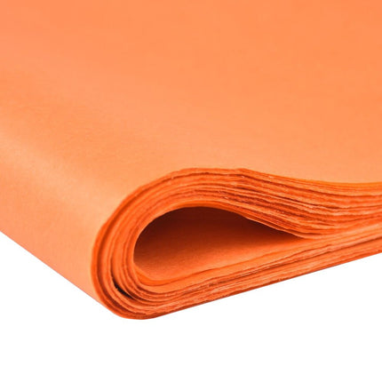 Orange Colour Tissue Paper 75 x 55cm | Gift Wrap | Arts & Crafts