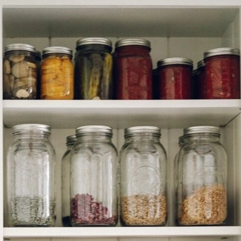 Glass Jars Make Great Storage