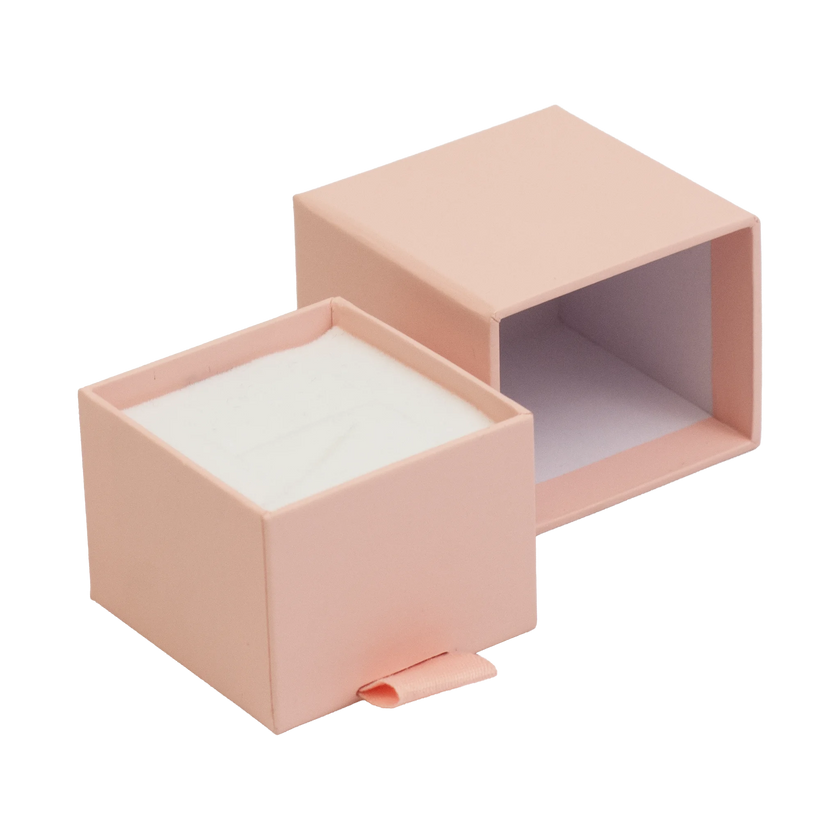 Foil Branded FSC Peony Ring Box