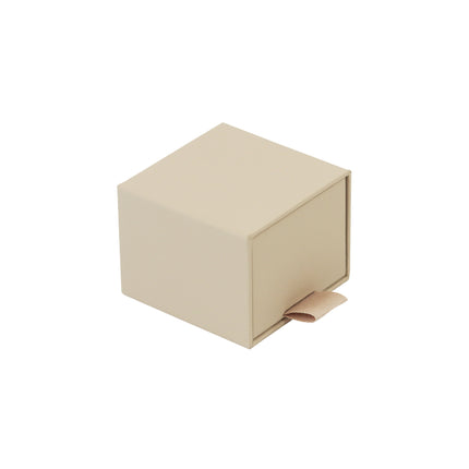 Dusty Beige FSC Peony Ring Drawer Box
