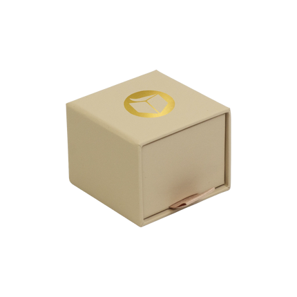Foil Branded FSC Peony Ring Box