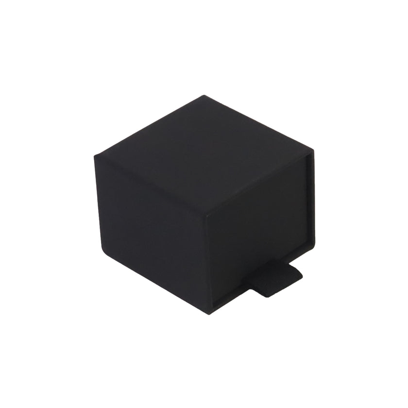 Onyx Black FSC Peony Ring Drawer Box