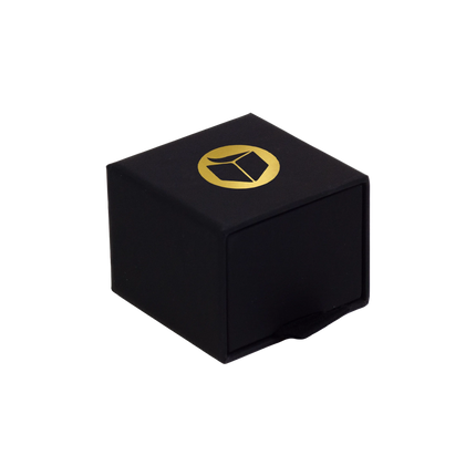 Foil Branded FSC Peony Ring Box