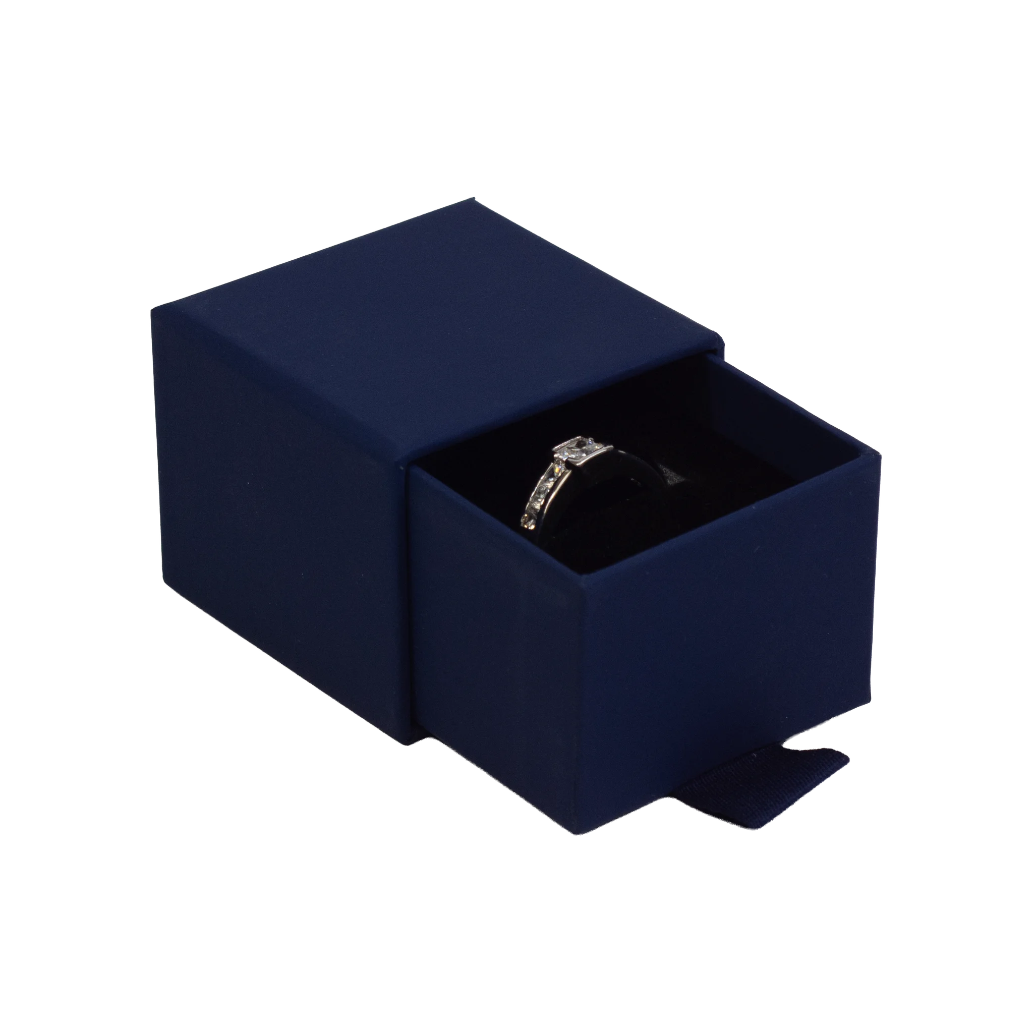 Foil Branded FSC Peony Ring Box
