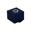 Foil Branded FSC Peony Ring Box