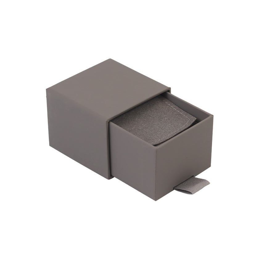 Stone Grey FSC Peony Ring Drawer Box