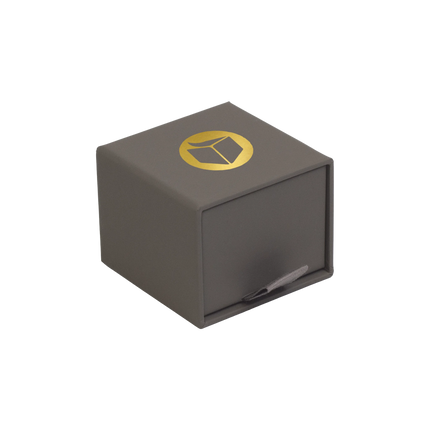 Foil Branded FSC Peony Ring Box