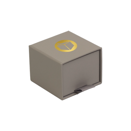 Foil Branded FSC Peony Ring Box