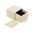 Vanilla Cream FSC Peony Ring Drawer Box