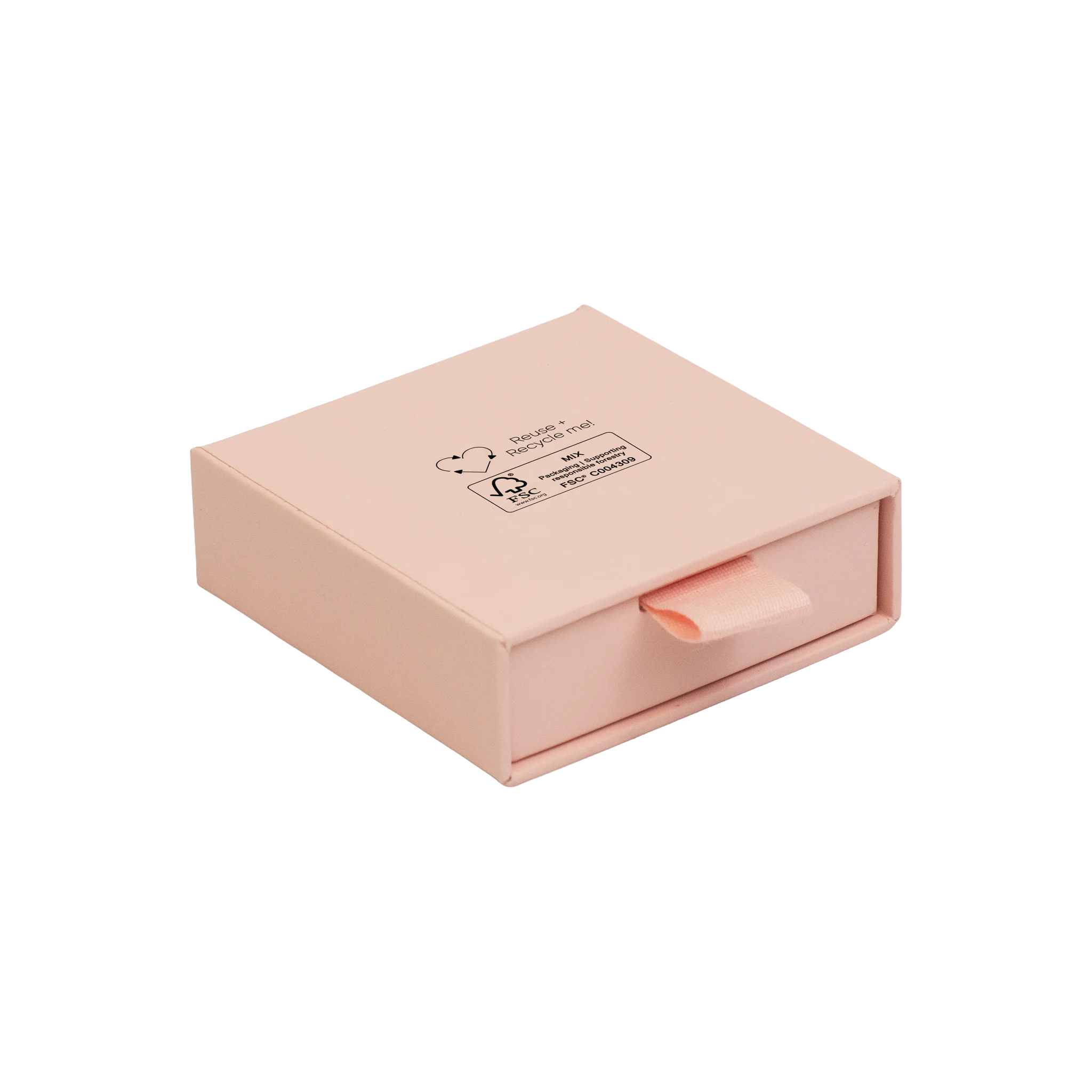 Foil Branded FSC Peony Small Pendant Box