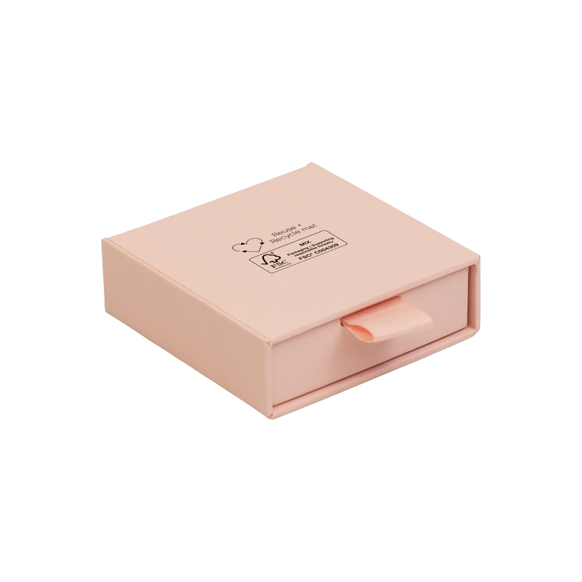 Foil Branded FSC Peony Small Pendant Box