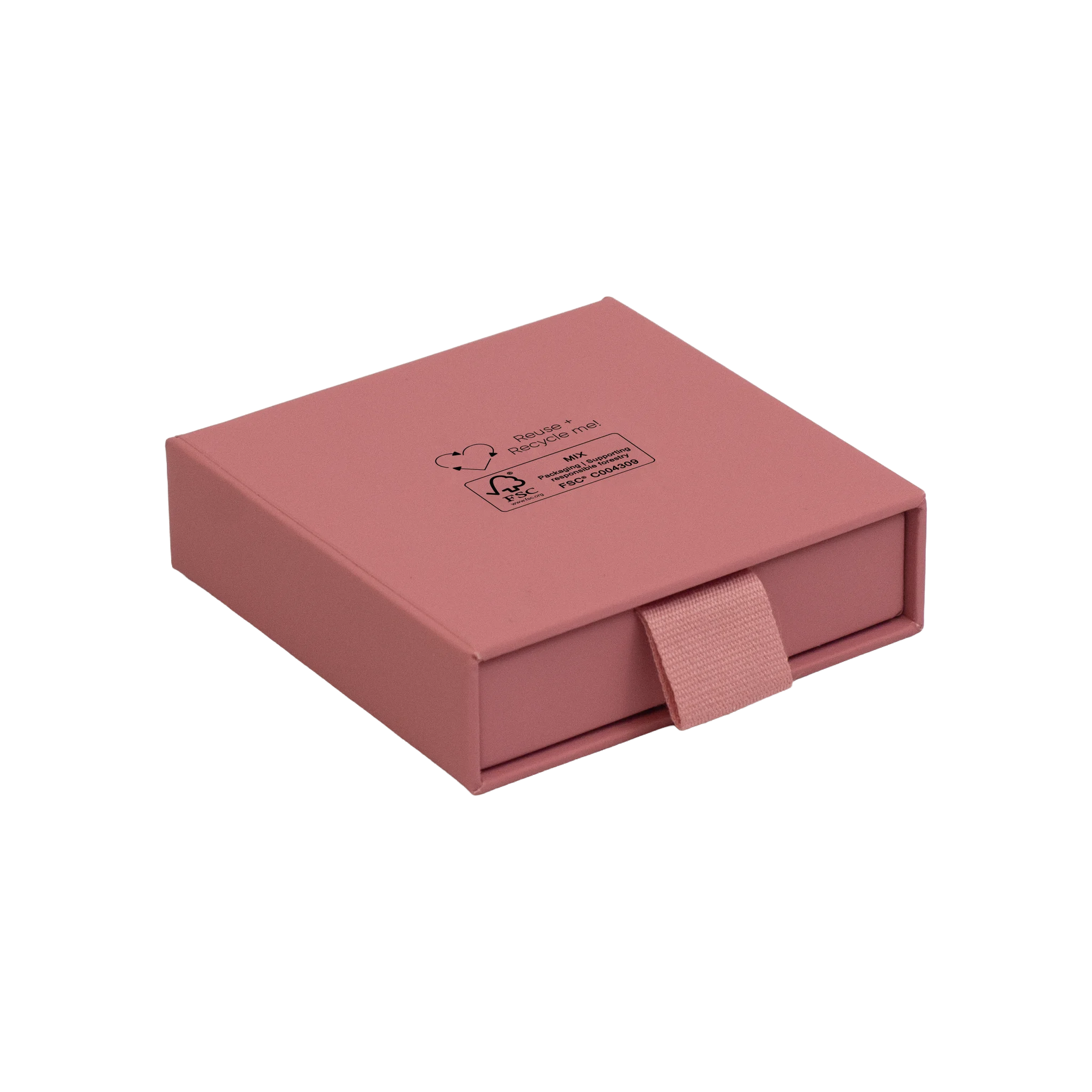 Foil Branded FSC Peony Small Pendant Box