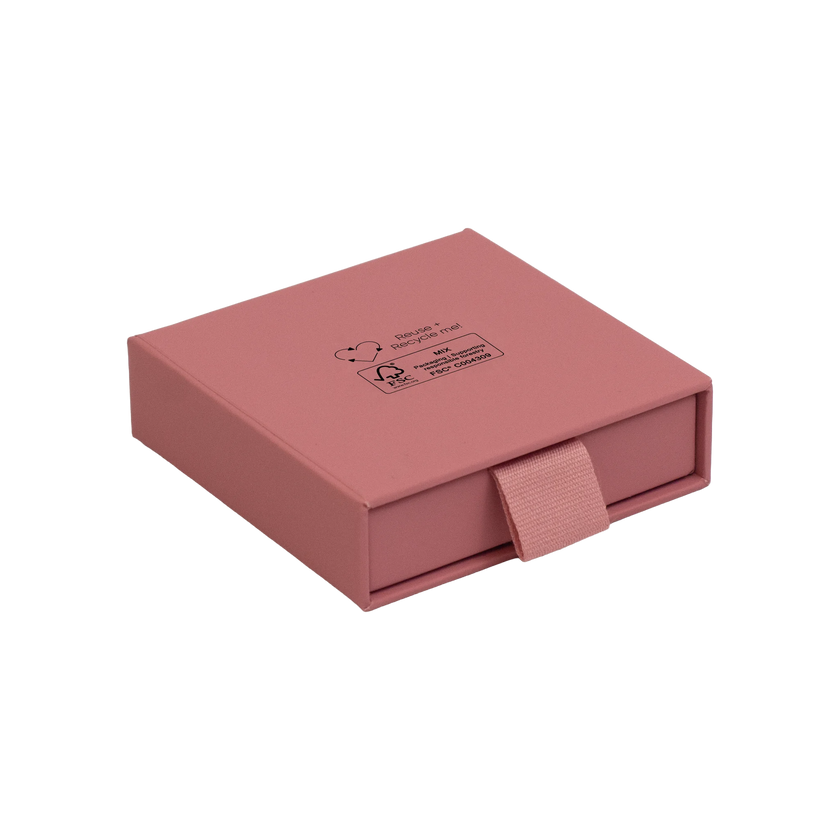 Foil Branded FSC Peony Small Pendant Box