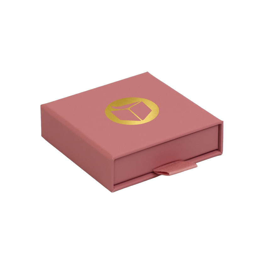 Foil Branded FSC Peony Small Pendant Box