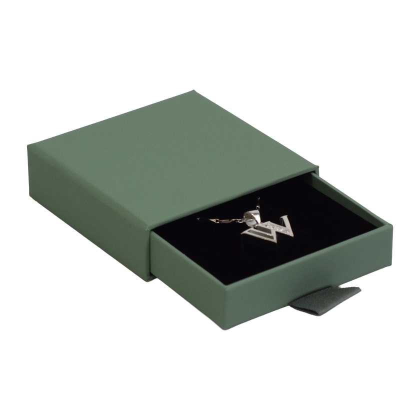 Foil Branded FSC Peony Small Pendant Box