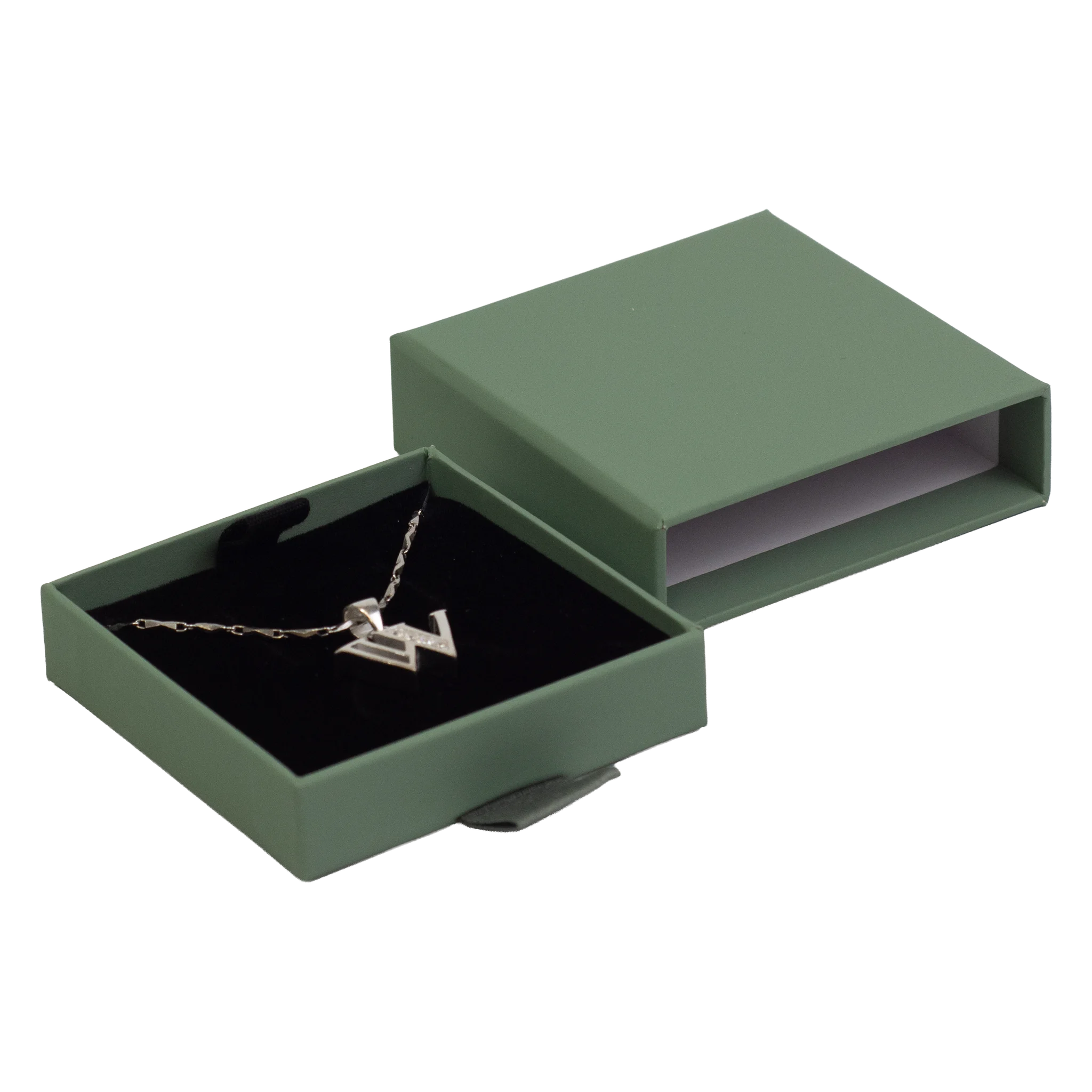Foil Branded FSC Peony Small Pendant Box
