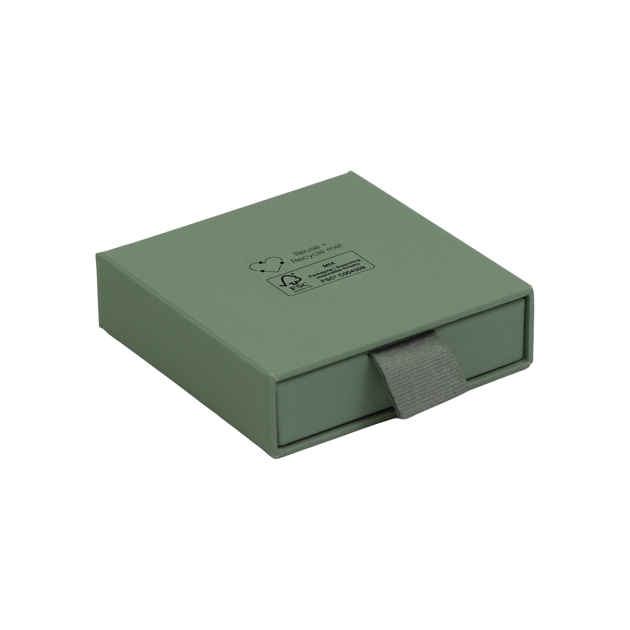 Foil Branded FSC Peony Small Pendant Box