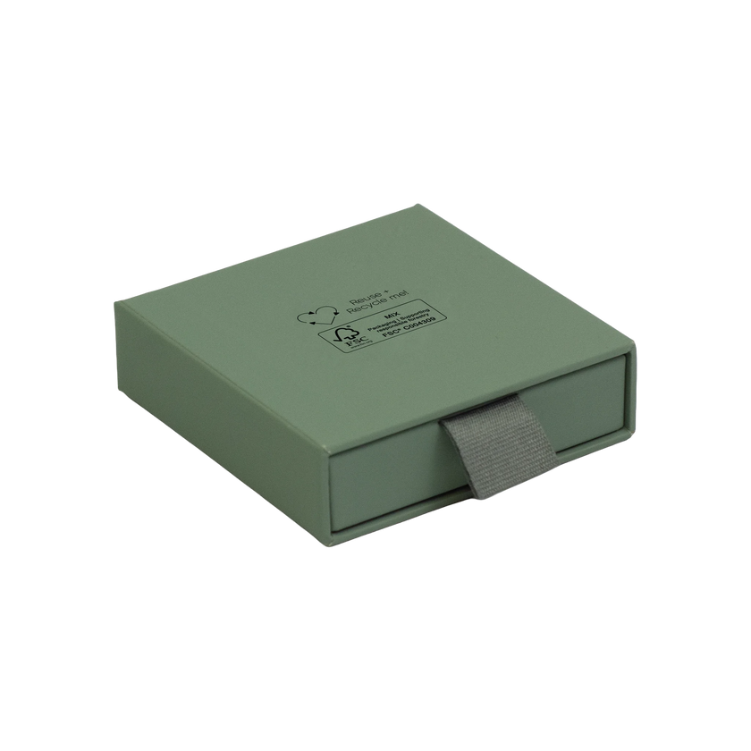 Foil Branded FSC Peony Small Pendant Box