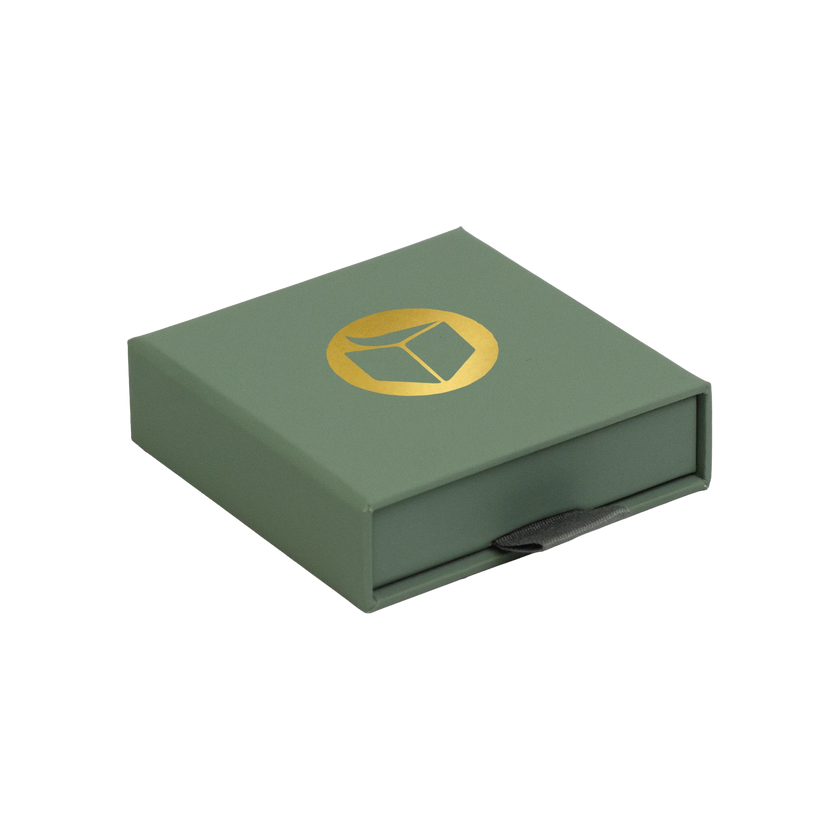 Foil Branded FSC Peony Small Pendant Box