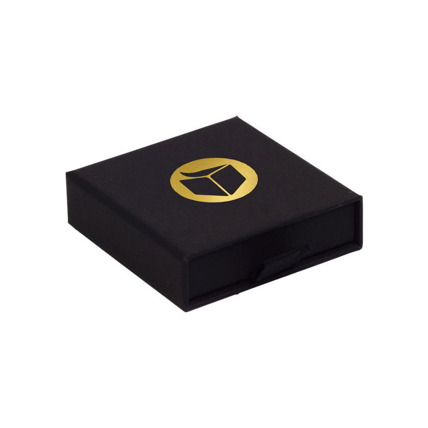 Foil Branded FSC Peony Small Pendant Box