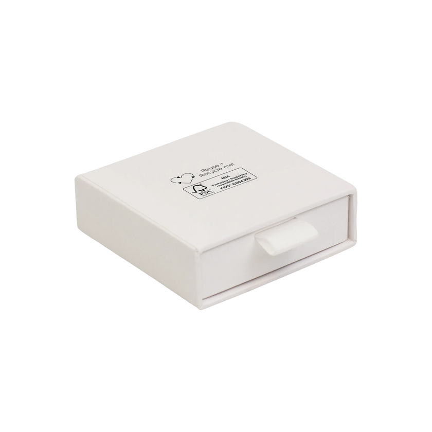 Foil Branded FSC Peony Small Pendant Box
