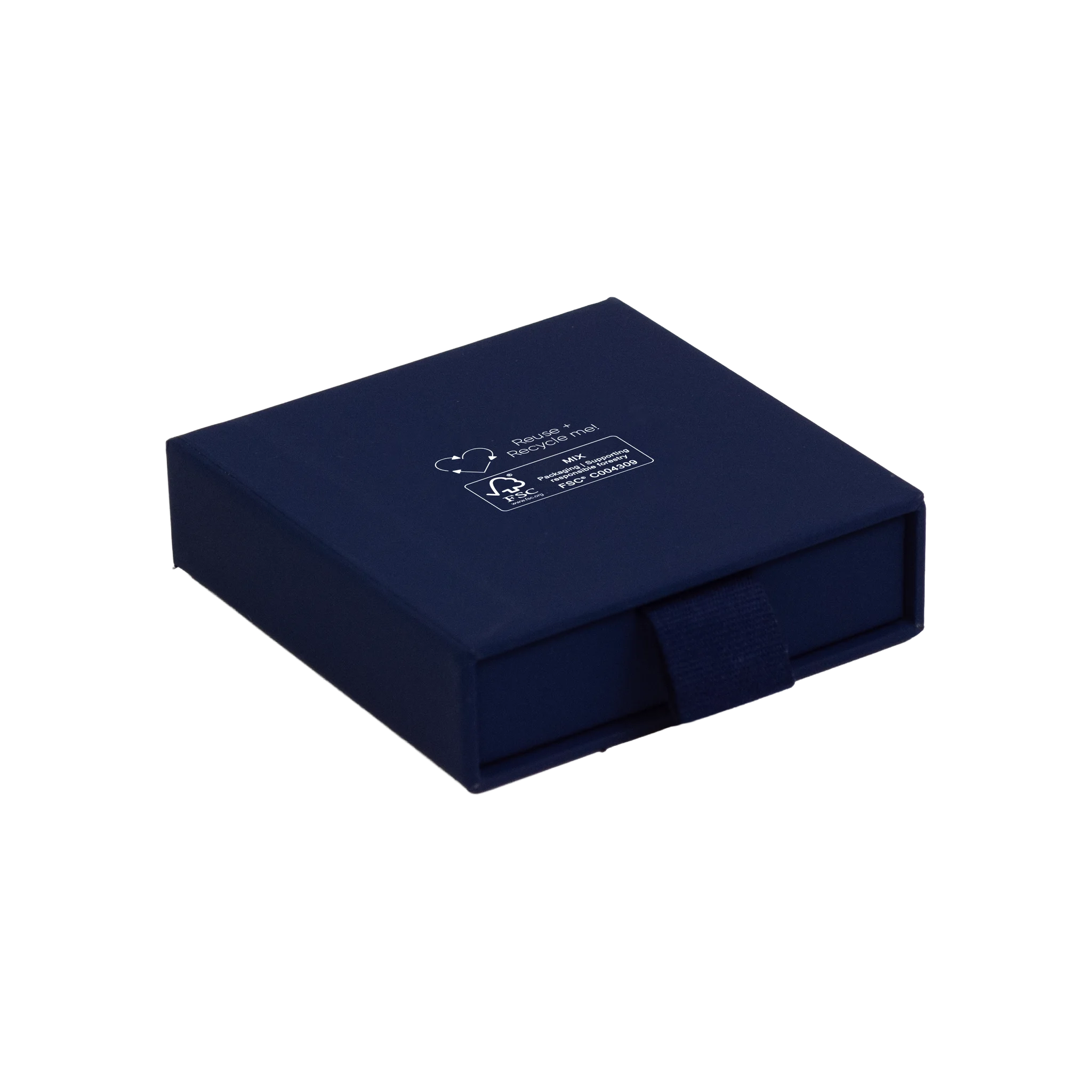 Foil Branded FSC Peony Small Pendant Box