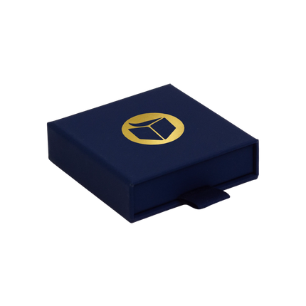 Foil Branded FSC Peony Small Pendant Box