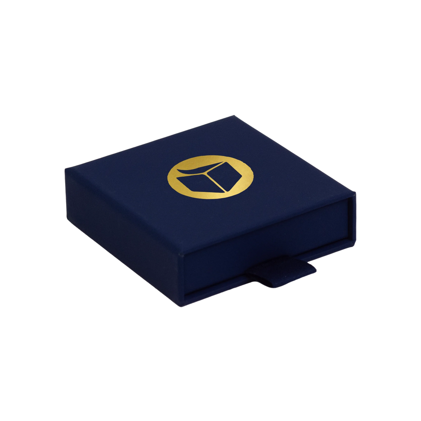 Foil Branded FSC Peony Small Pendant Box
