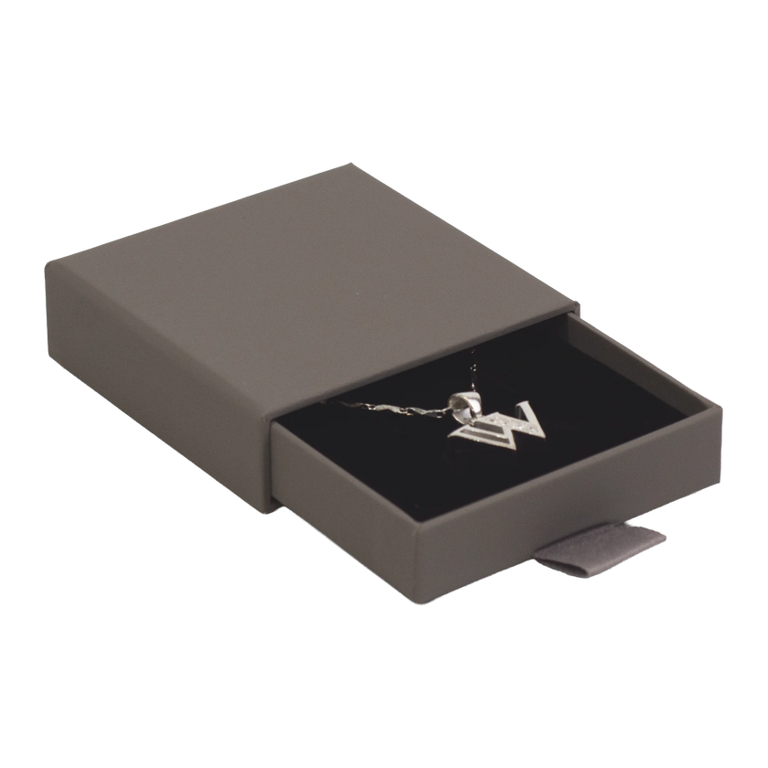 Foil Branded FSC Peony Small Pendant Box